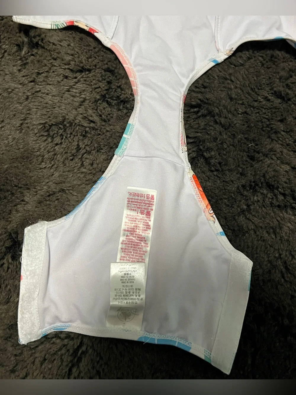 Girls Disney Ariel Mermaid One-Piece Swimsuit Size 4